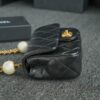 CHANEL CF Double Pearl Black - 1:1 premium replica handbag