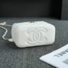 CHANEL 24s Pearl Handle Box White