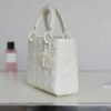 Replica Lady Dior Ultramatte White Grid Abc - affordable luxury replica bag