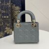 Replica Lady Dior Mini Cloud Grey