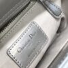 Replica Lady Dior Silver Abc - 1:1 premium replica handbag