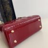 Replica Lady Dior Patent Red Abc