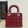 Replica Lady Dior Patent Red Abc - high-quality designer bag dupe