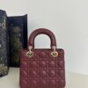 Replica Lady Dior Bordeaux Abc - designer handbag clone