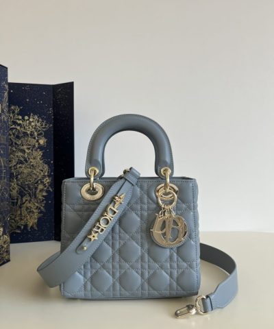 Replica Dior Lady Dior Blue Abc