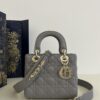 Replica Lady Dior Grey Abc - high-quality designer bag dupe