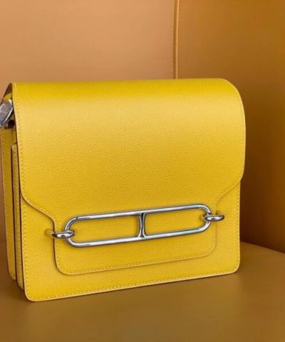 Replica Hermès Sac Roulis Yellow
