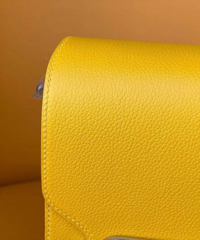 Replica Hermès Sac Roulis Yellow - top-grade luxury bag dupe