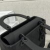 Replica Lady Dior Medium Ultramatte Black