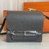 Replica Hermès Sac Roulis Grey