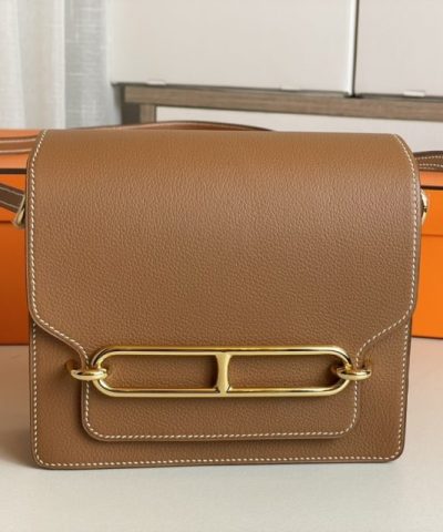 Replica Hermès Sac Roulis Brown