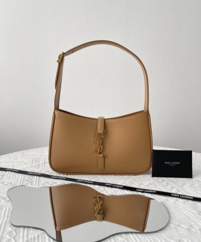 Replica YSL Le 5 A 7 Hobo Brown