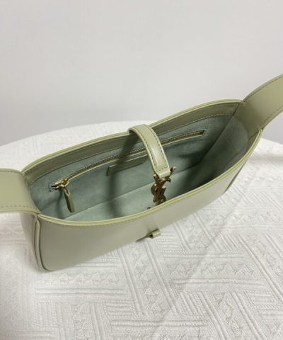 Replica YSL Le 5 A 7 Hobo Olive - 1:1 premium replica handbag