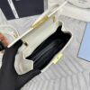 Replica Prada White Leather Handbag