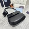 Replica Prada Cleo Black Bag With Flap - 1:1 premium replica handbag