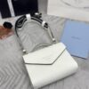 Replica Prada Saffiano White Envelope
