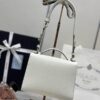 Replica Prada Saffiano White Envelope
