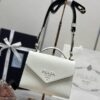 Replica Prada Saffiano White Envelope