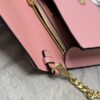 Replica Prada Saffiano Pink Small Envelope