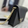 Replica Prada Saffiano Black Small Envelope