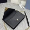 Replica Prada Saffiano Black Small Envelope