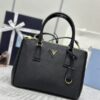 Replica Prada Galleria Black - 1:1 premium replica handbag