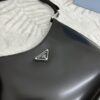 Replica Prada Cleo Brushed Black Bag - top-grade luxury bag dupe
