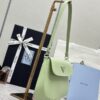 Replica Prada Cleo Small Green Flap - top-grade luxury bag dupe
