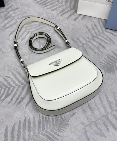 Replica Prada Cleo White Bag With Flap