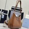 Replica Prada Cleo Brushed Brown Bag