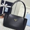 Replica Prada Medium Black Shoulder Bag - top-grade luxury bag dupe