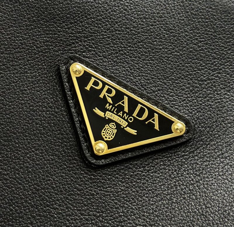 Replica Prada Medium Black Shoulder Bag - designer handbag clone