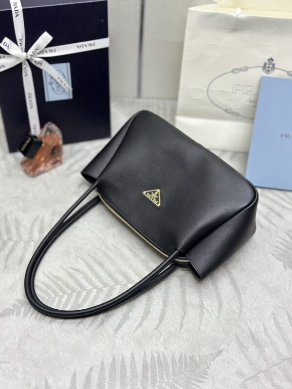 Replica Prada Medium Black Shoulder Bag - top-grade luxury bag dupe