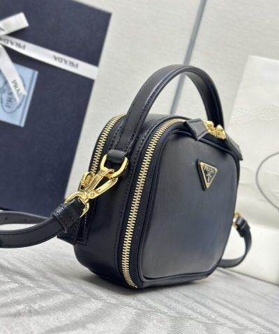 Replica Prada Mini Top – Handle Bag Black