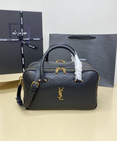 Replica YSL Liya Retro Luggage Bag - 1:1 premium replica handbag