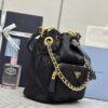 Replica Prada Black Re – Nylon Bucket Bag