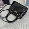 Replica Prada Galleria Black Patent - high-end replica designer purse