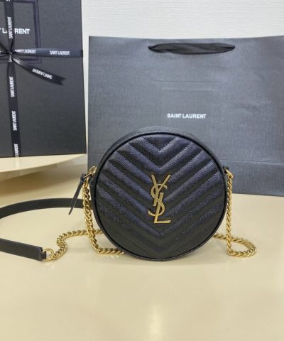 Replica YSL Vinyle Black - top-grade luxury bag dupe