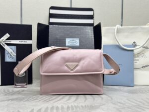 Replica Prada Re – Nylon Shoulder Bag Pink - premium superclone handbag