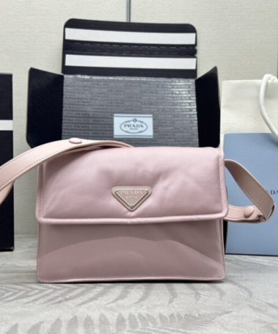 Replica Prada Re – Nylon Shoulder Bag Pink - premium superclone handbag