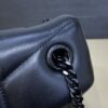 Replica YSL Loulou All Black Puffer - 1:1 premium replica handbag