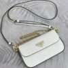 Replica Prada Mini Saffiano White - 1:1 premium replica handbag
