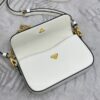 Replica Prada Mini Saffiano White