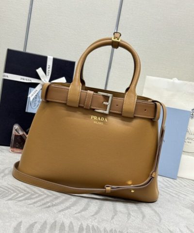 Replica Prada Brown Buckle
