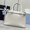 Replica Prada White Buckle - 1:1 premium replica handbag