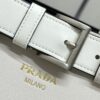 Replica Prada White Buckle - 1:1 premium replica handbag