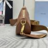 Replica Prada Caramel Mini Shoulder Bag
