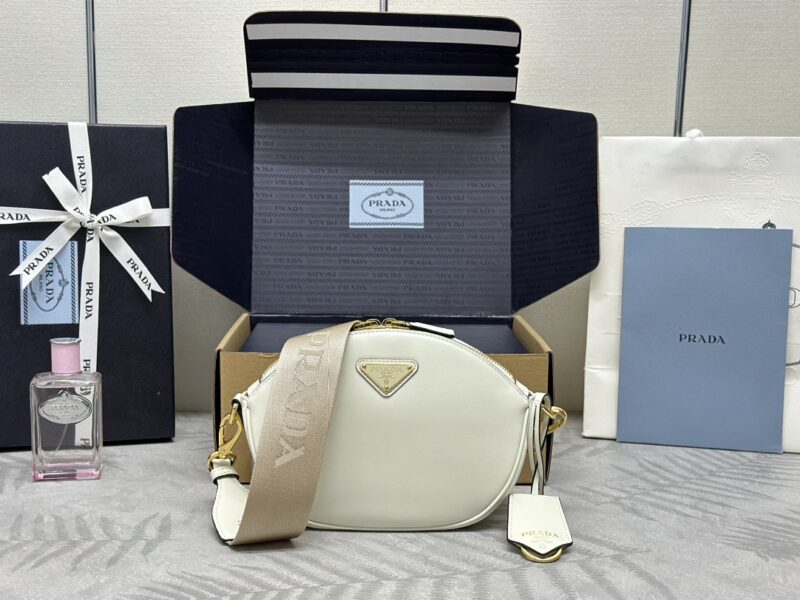 Replica Prada White Mini Shoulder Bag