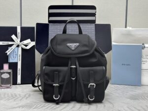 Replica Prada Small Black Backpack - 1:1 premium replica handbag