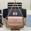 Replica Prada Mini Saffiano Pink - 1:1 premium replica handbag